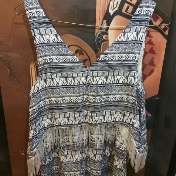 Paper crane romper gray white shorts - Picture 5 of 7